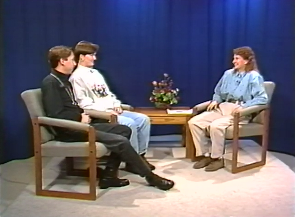 A still from the GALA (Gay and Lesbian Alliance) episode of This Gay Life.