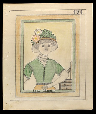 Electric Pencil drawing 171. Text reads "Miss Snider."