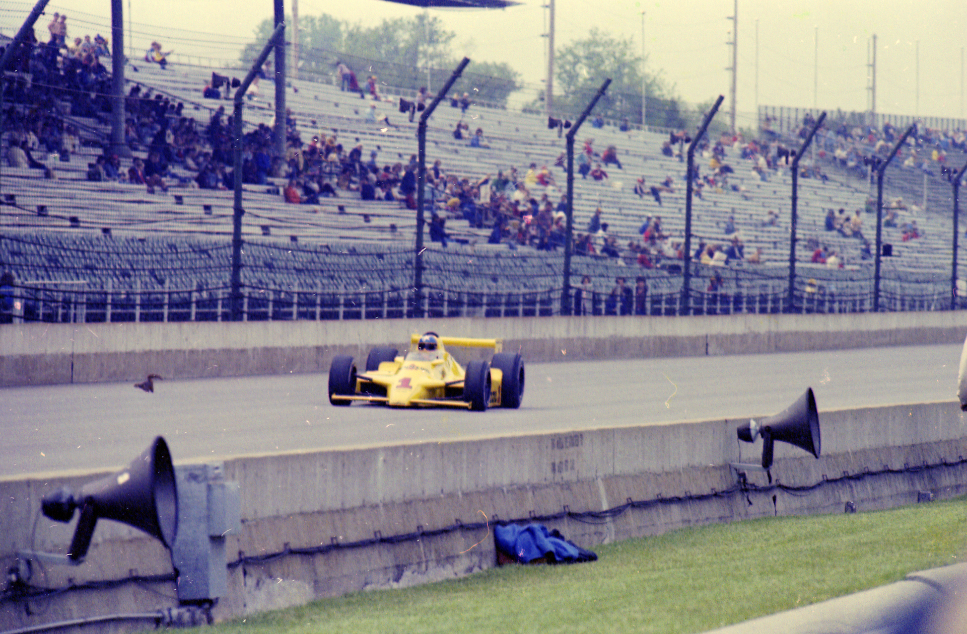 Few cars are more synonymous with the Indianapolis Motor Speedway than the yellow Pennzoil cars.