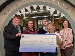 Foundation accepting Darr check